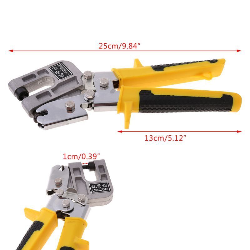 Stud Crimper 10 Inch Aluminum Alloy Handle Stud Crimper Plaster Drywall Tool