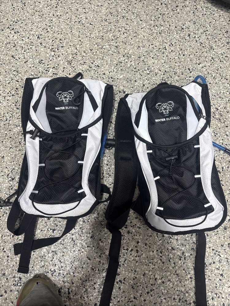 Water Buffalo 2 PACK Bundle - Road Runner Hydration Backpack w/2L Bladder EUC