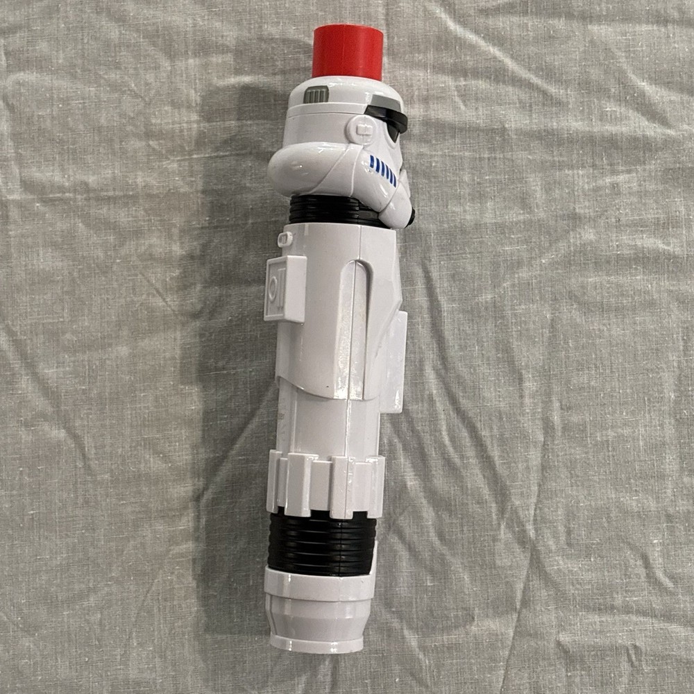 Star Wars Lightsaber Squad Stormtrooper Lightsaber Extendable Pre-owned Nice