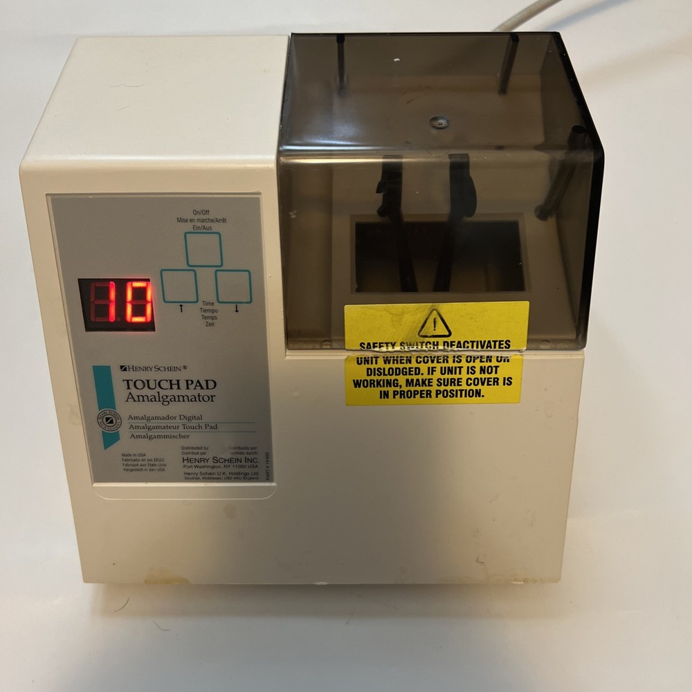 Henry Schein Touchpad Amalgamator Model TP-103