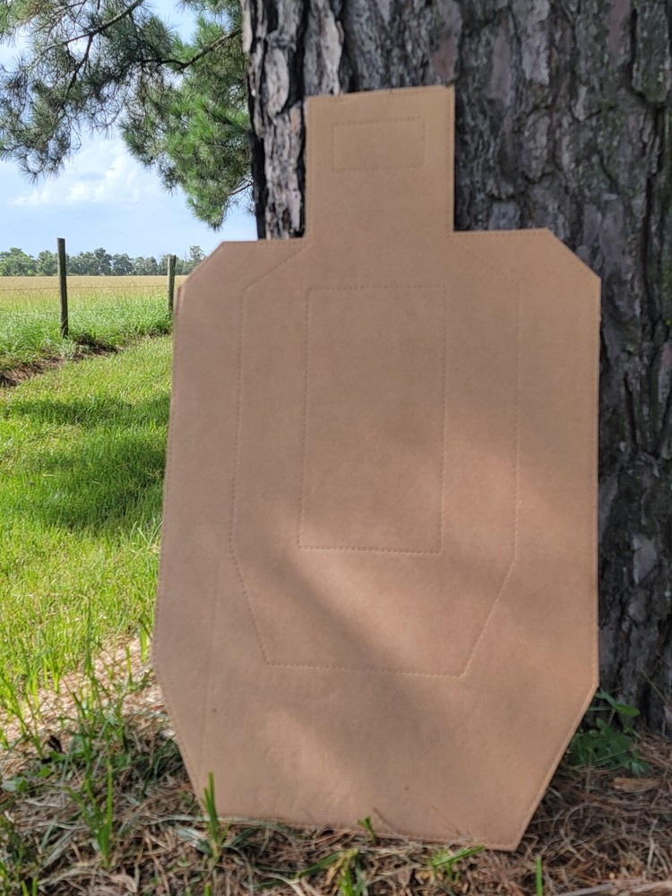 Official USPSA Cardboard Targets, Competition Torso Target