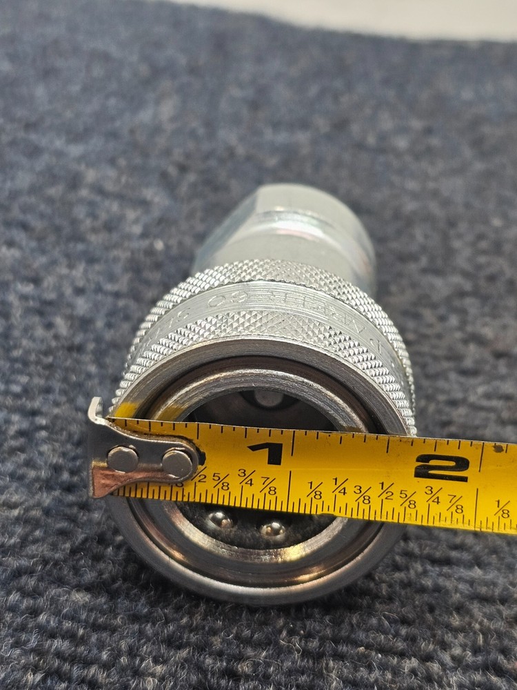 Parker H4-62 60 Series Quick Release Coupler, 3" Length
