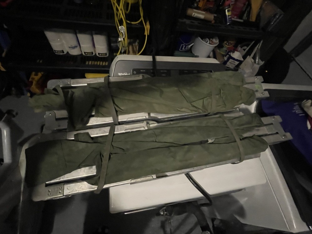 Military Cot Surplus  2-Pack with End Caps