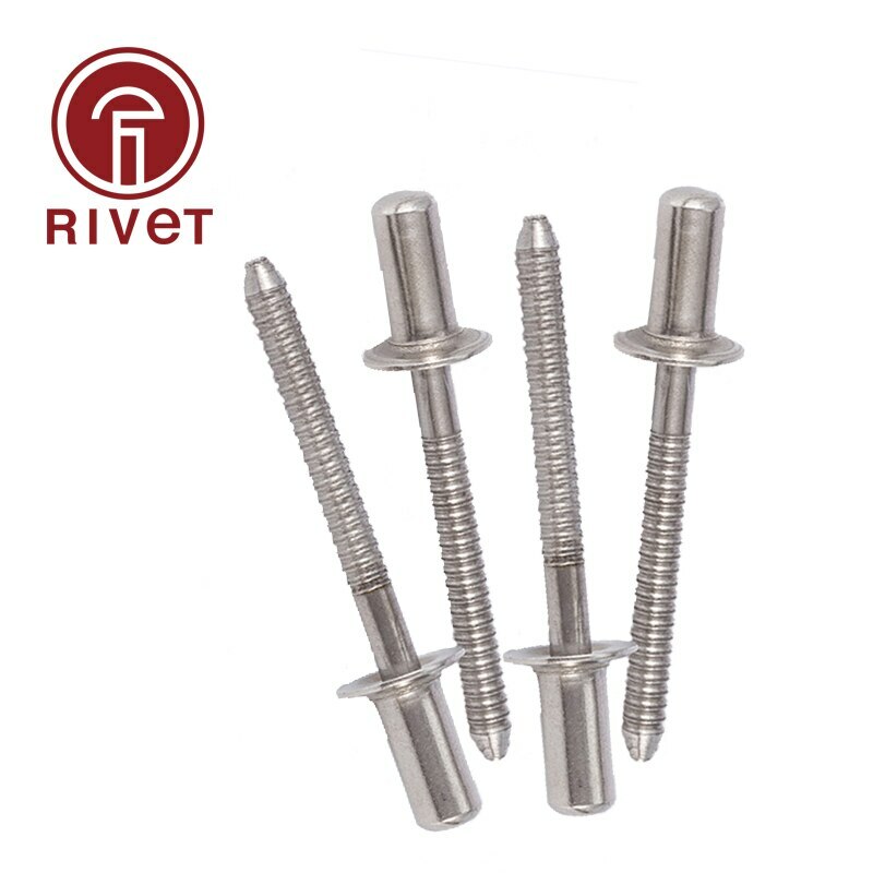 Stainless Countersunk Head Closed End Blind Rivet Sealed Breakstem Fasteners