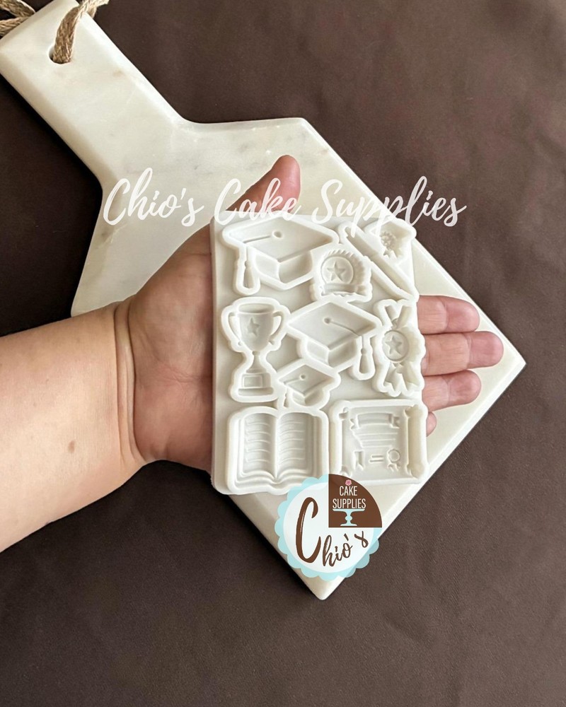 Graduation Themed Silicone Mold