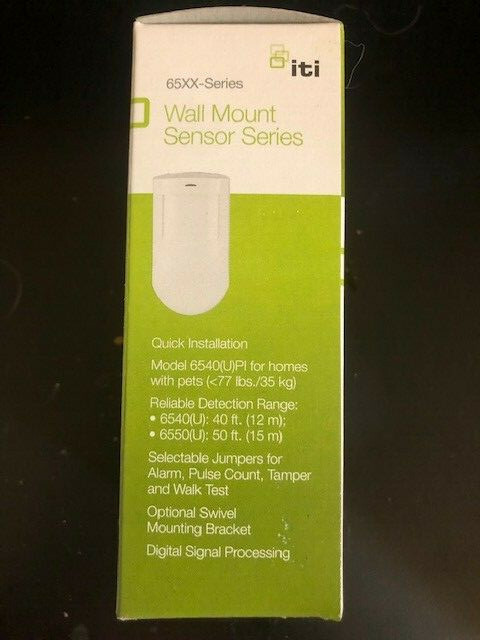 NIB Interlogix GE Security #6540UPI Wall Mount Motion Sensor