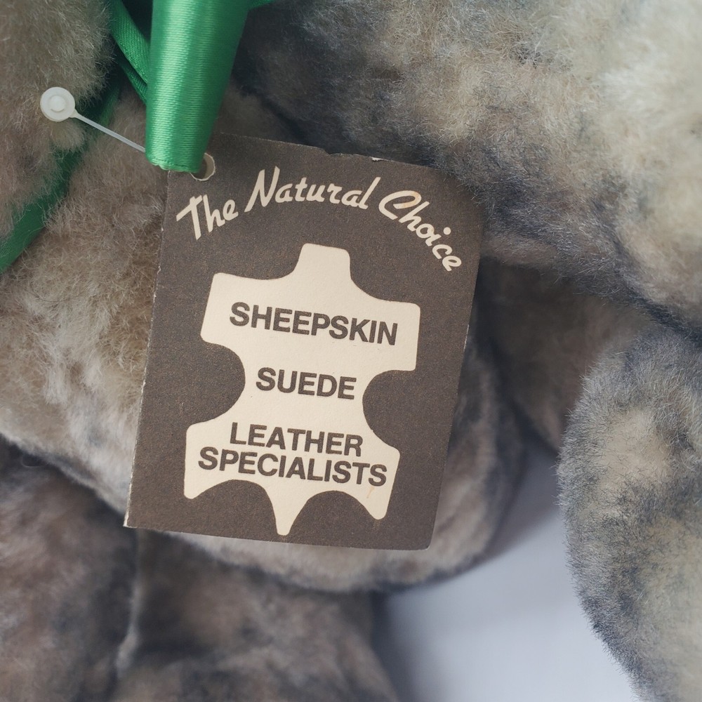 Castle Sheepskins Jointed Teddy Bear From Windsor England 16"