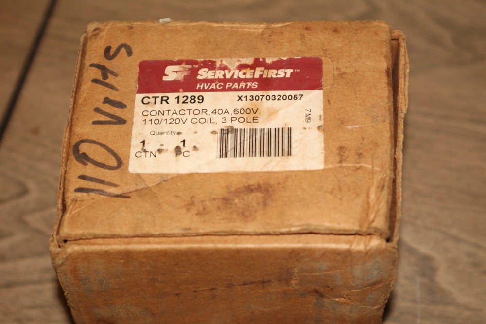 SERVICE FIRST HVAC PART CTR1289 Definite Purpose Controller 110/120V 3 POLE 173