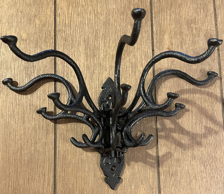 Victorian Multi Hook - Iron