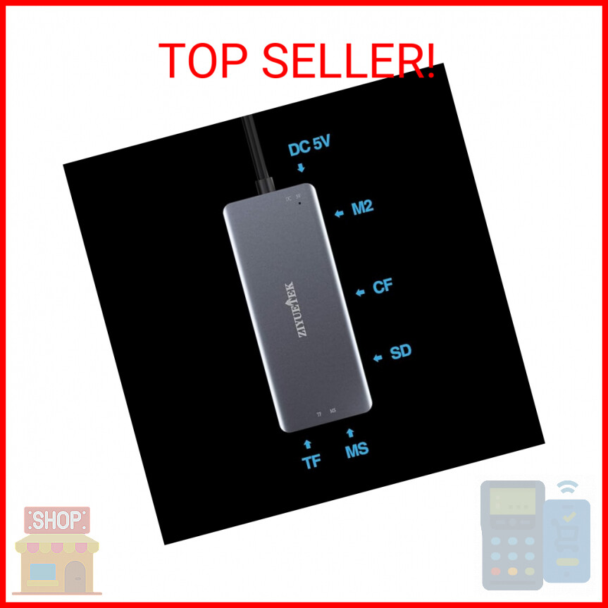 CF Card Reader,USB 3.0 to Compact Flash Memory Card Reader Adapter 5Gbps Read 5