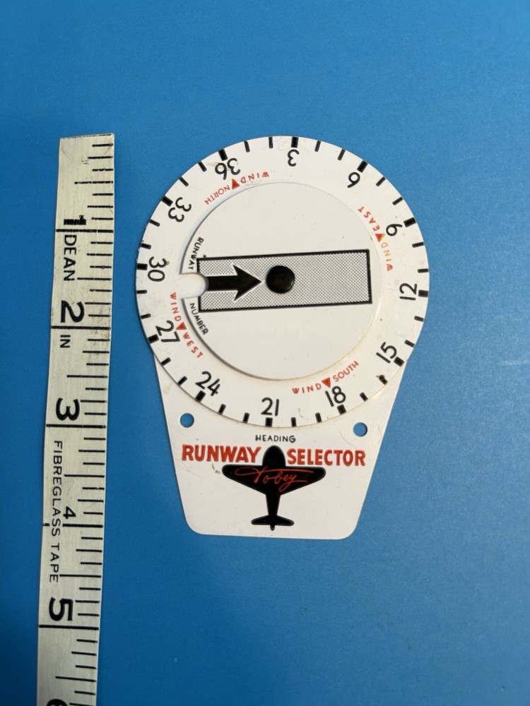 Vintage 1953 Tobey Runway Selector