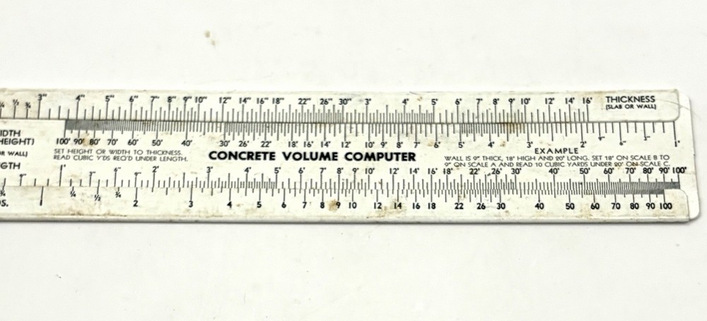 VTG Lacrosse Wi Concrete Co Concrete Volume Computer
