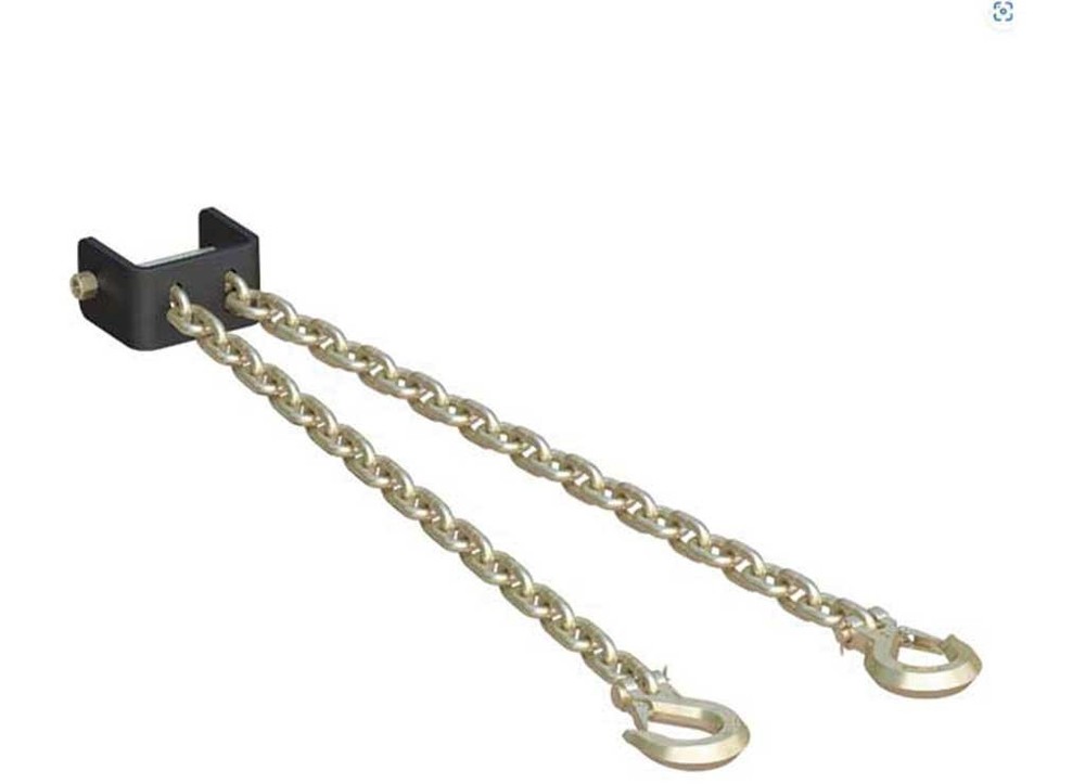 Curt 16613 Crosswing 5th Wheel Safety Chain Assembly