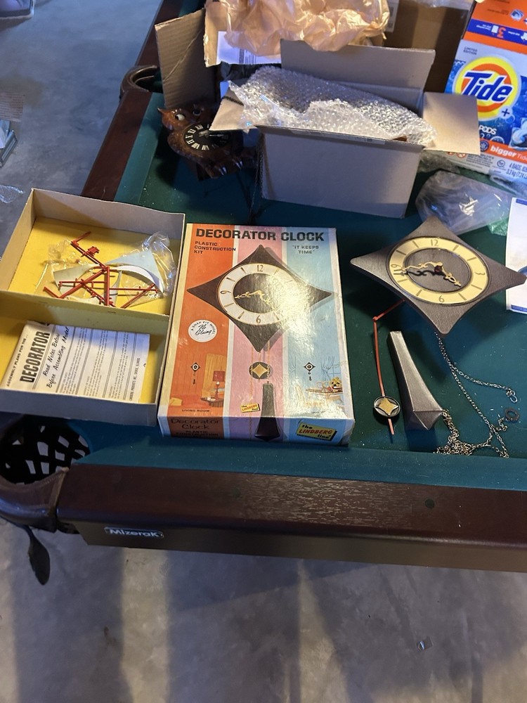 Vintage LINDBERG Clock Model Kit