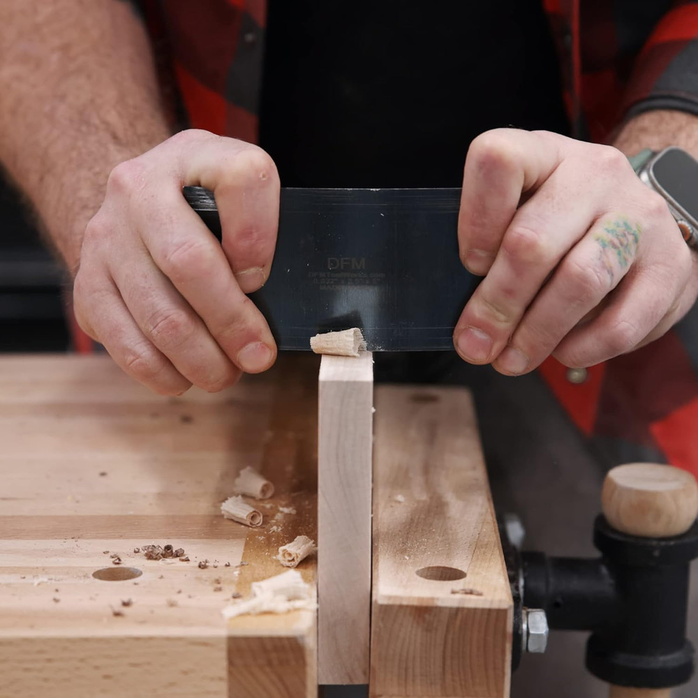 Rectangle Card Scraper - Precision Cabinet Multi-Use Scraper for Woodworking, Wo