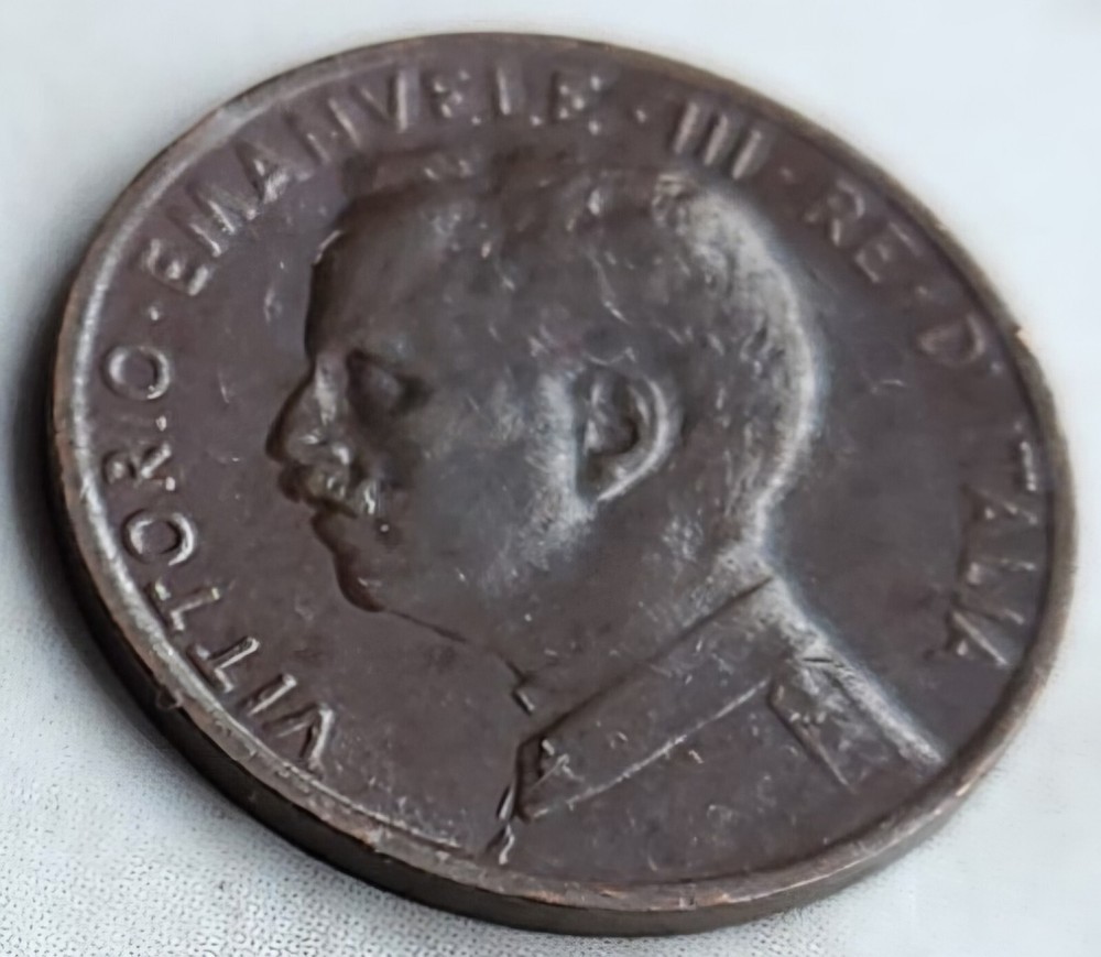 •1916•ITALY•1 CENTESIMO•VF•
