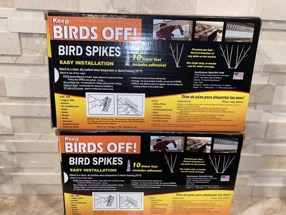 BIRD-X BIRD SPIKES X2