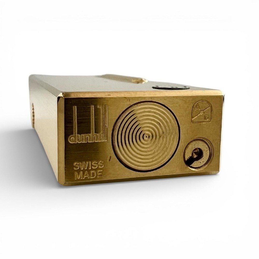 Working Dunhill Rollagas lighter Gold without box