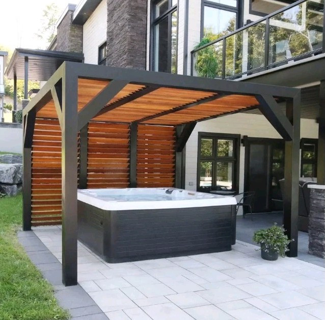 Deck Sunblind System 11060, Louvers Bracket Shutter Hardware Kit