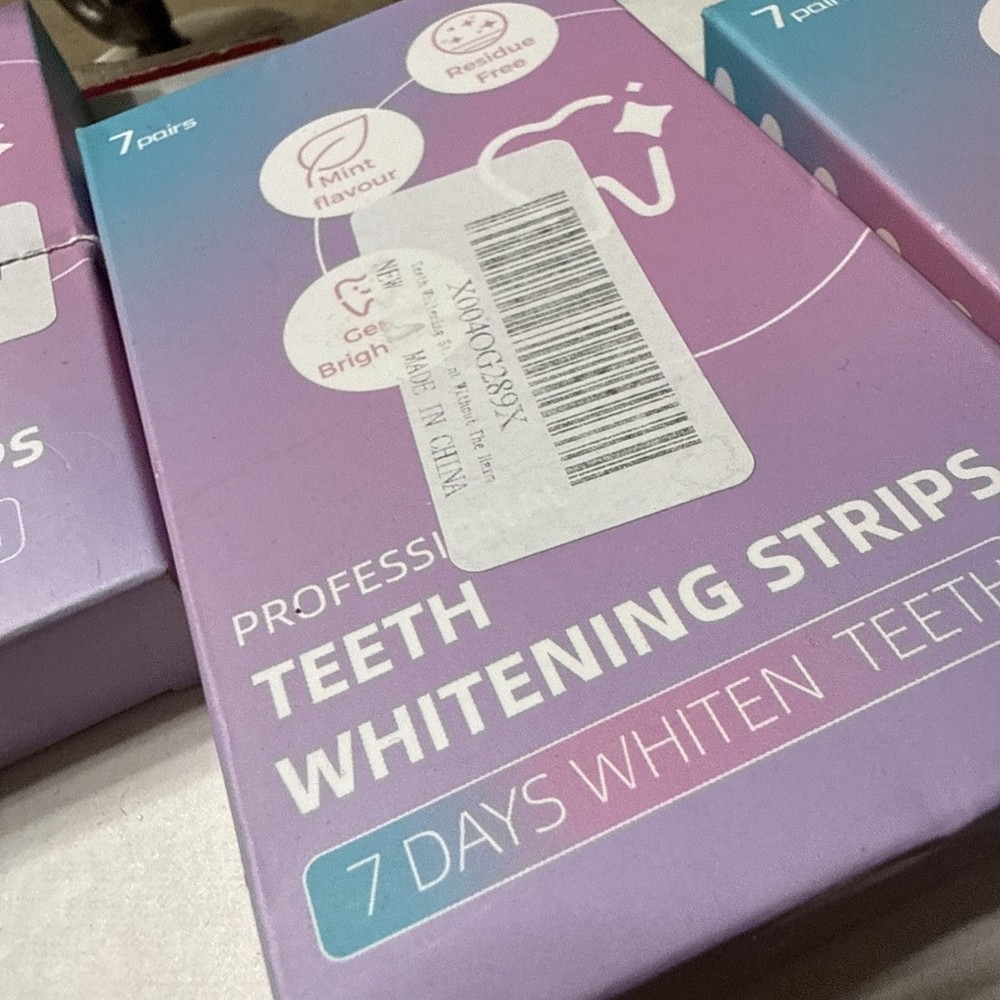 Professionals Teeth Whitening Strips 7 Days - 3 Boxes Sealed