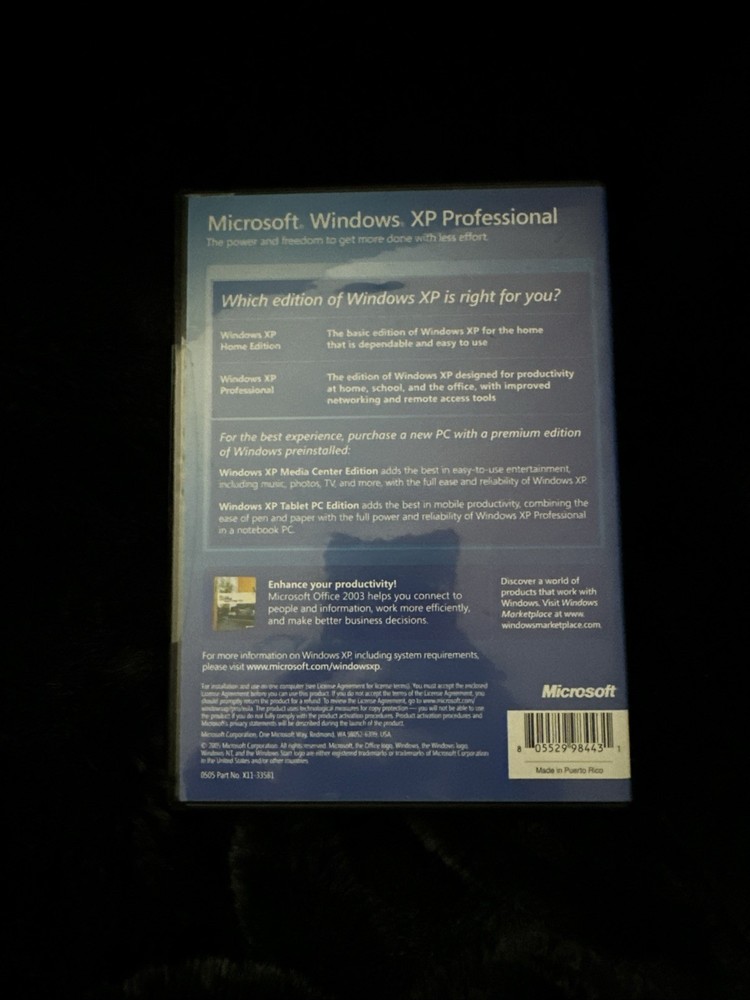 WINDOWS XP PROFESSIONAL UPGRADE Services Kit