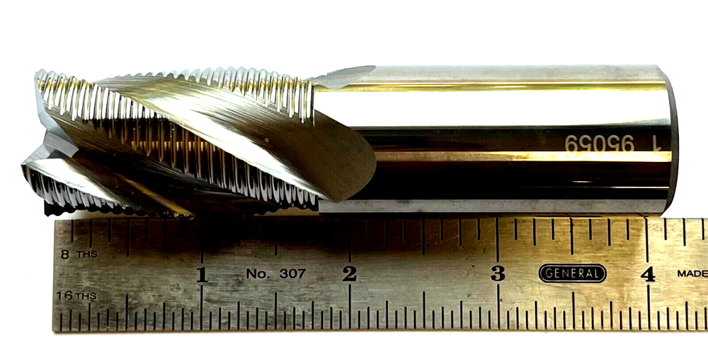 1" SOLID CARBIDE ROUGHING END MILL - 4 FLUTE - OSG 400-1000