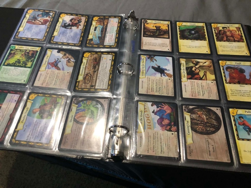 harry potter tcg quittich cup complete set 110/110