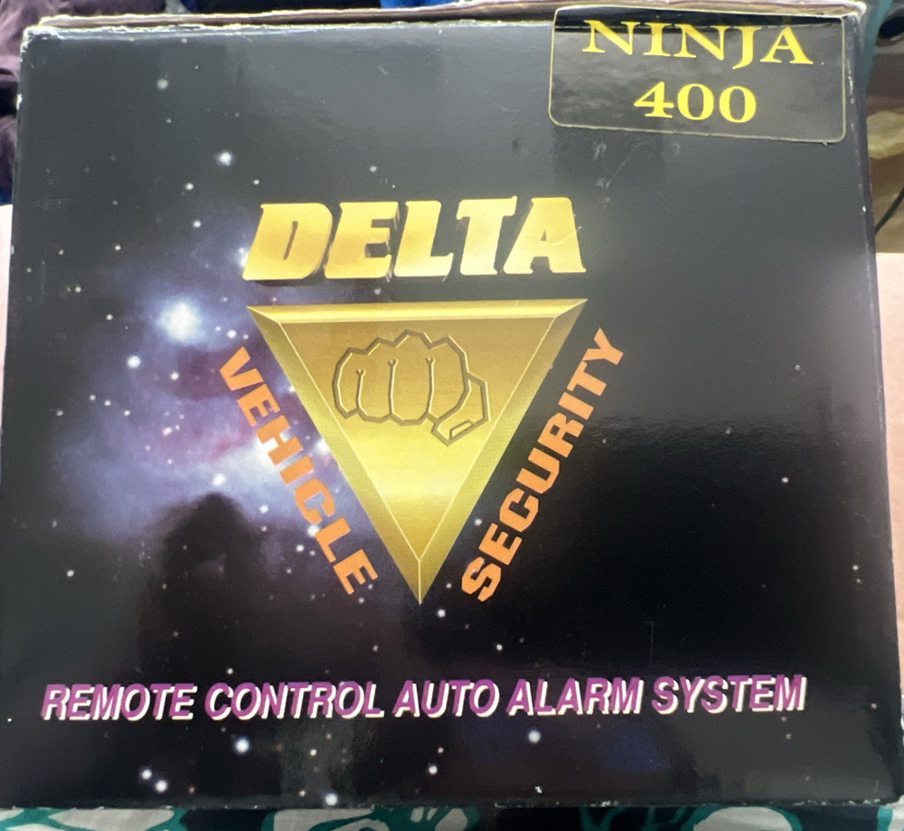 Delta Ninja-44 Vehicle Security 3 channel alarm system