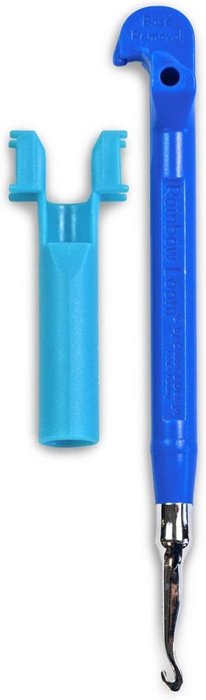 Rainbow Loom Upgrade Kit with Blue Metal Hook