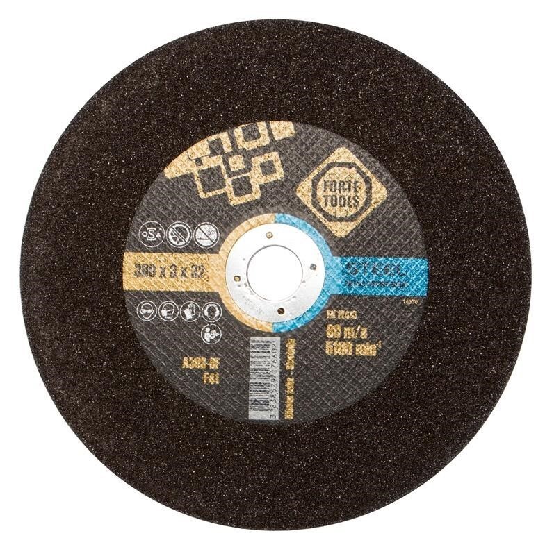 Cutting Disc Forte Tools, 300 Mm X 3 Mm X 32 Mm