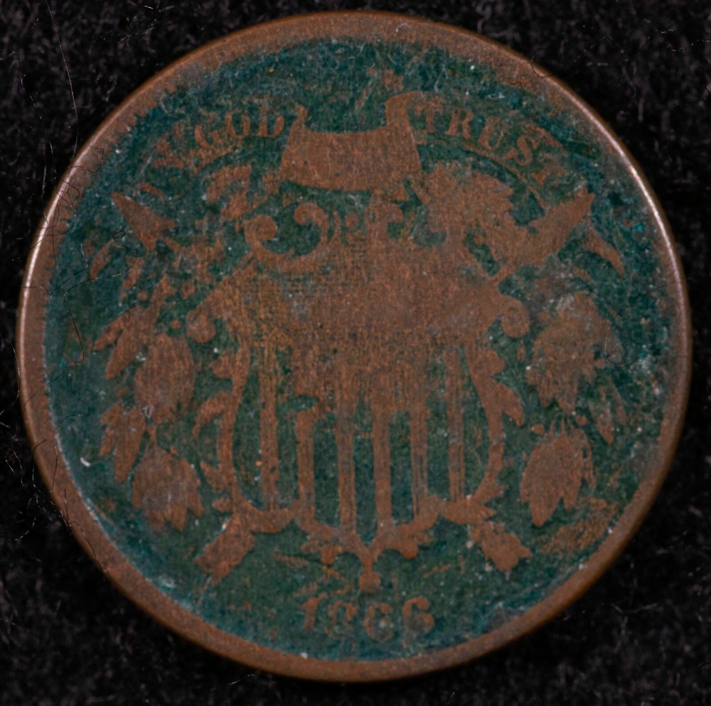 1866 2 CENT