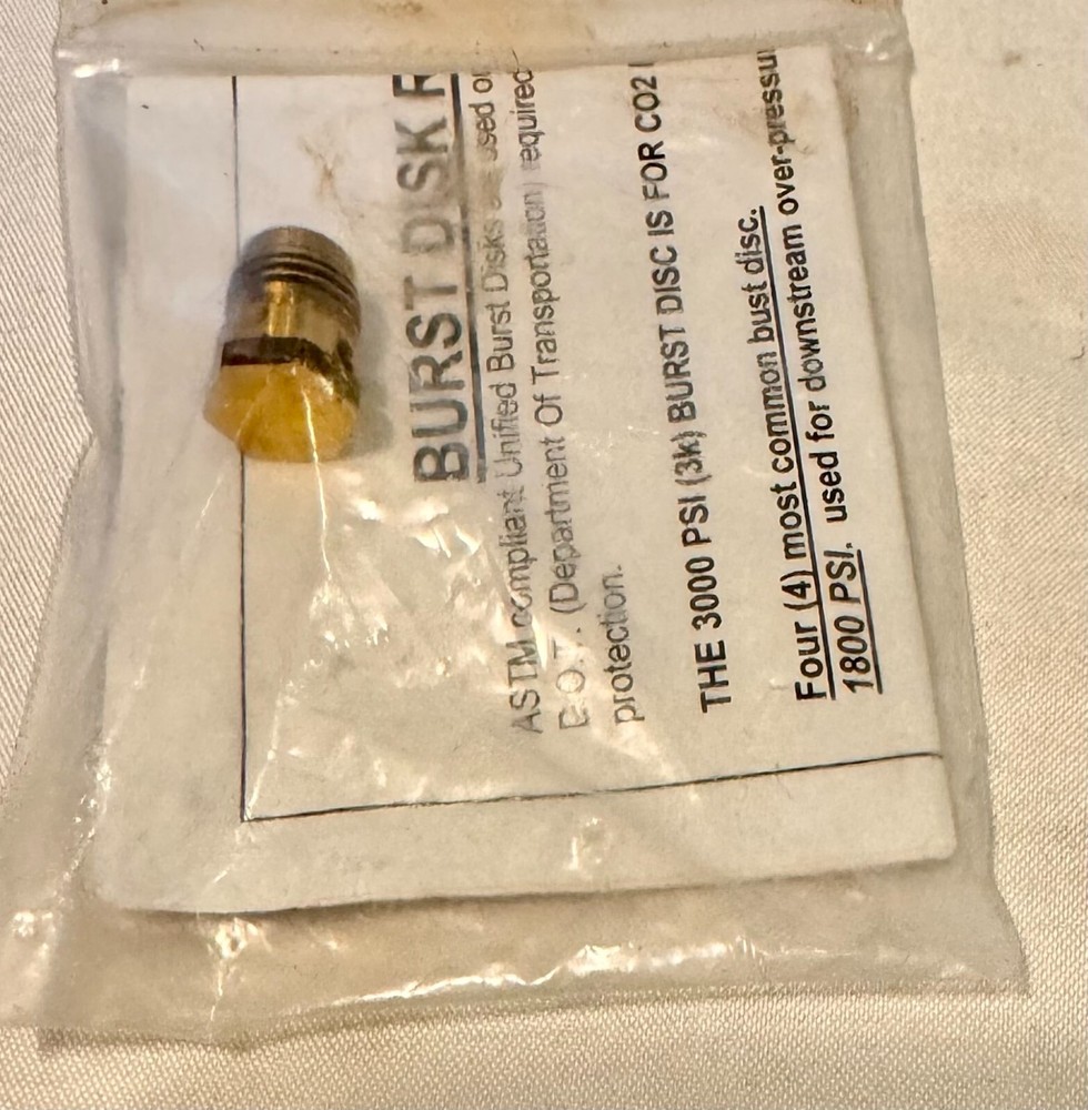 Empire Co2 3k Burst Disc - Single - Paintball