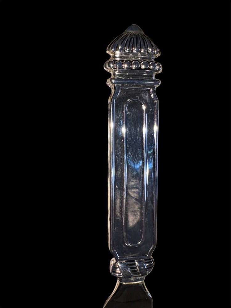 Godinger Silver-Plated Cake Knife-Ornate Baroque Handle
