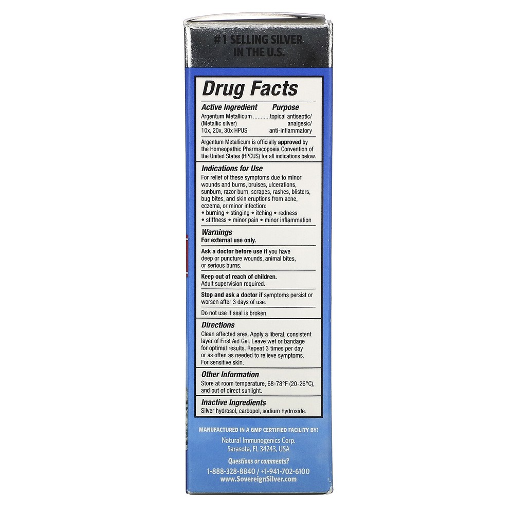 First Aid Gel, 1 fl oz (29 ml)