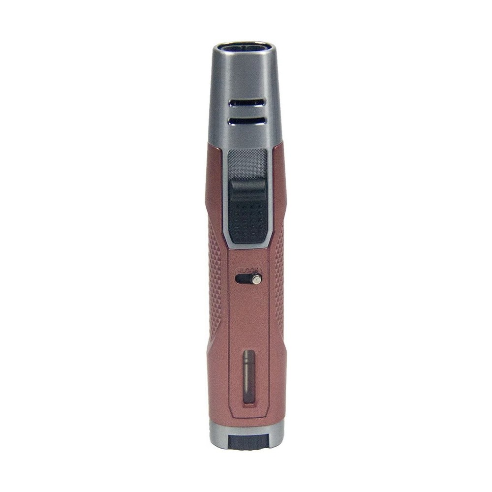 Double V Torch Jet Flame Refillable Butane Adjustable Cigar Lighter /1 piece