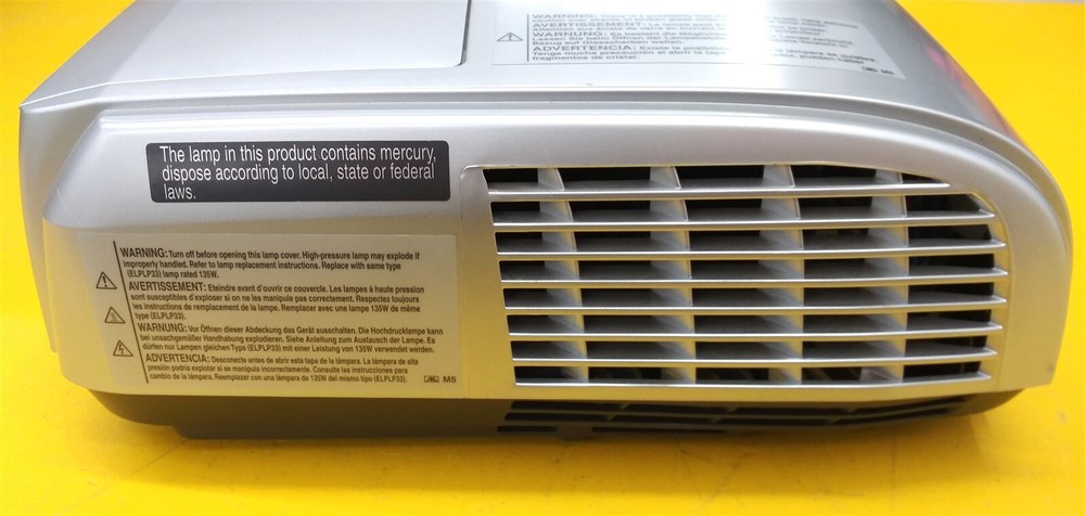 ⭐️⭐️⭐️⭐️⭐️ **AS IS** Epson EMP-S3 PowerLite LCD Desktop Projector