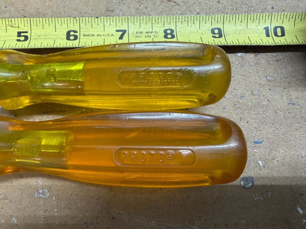 Vintage Proto Flat Screwdrivers