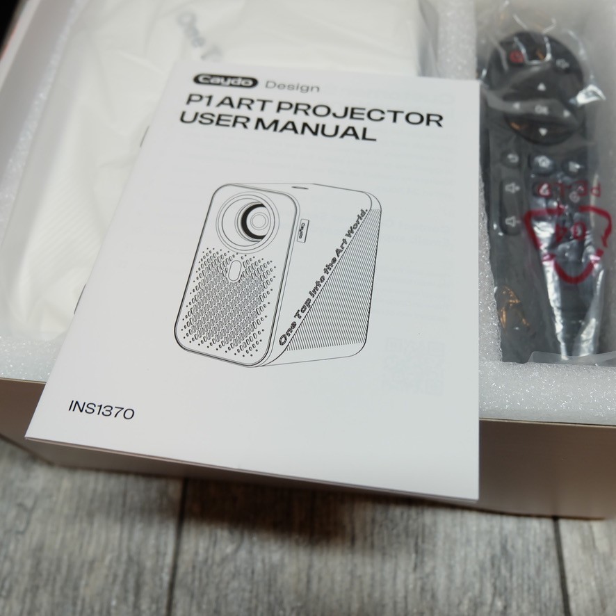 Caydo P1 Art Projector White – New Open Box