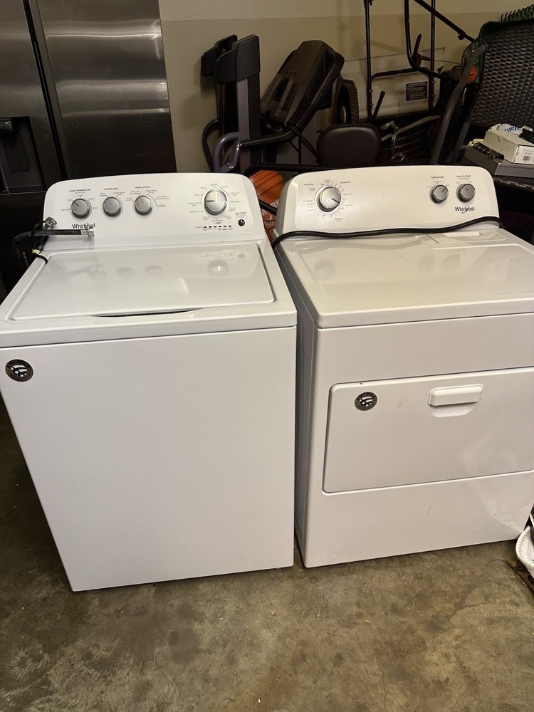 whirlpool washer and dryer set