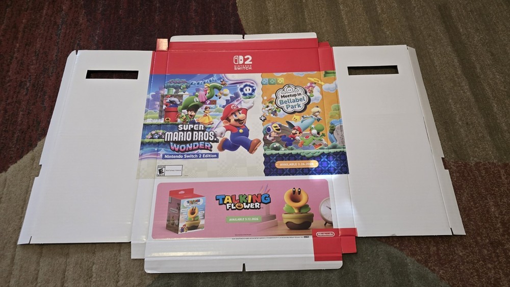 Nintendo Switch 2 - Mario Retail Promo Posters (3)