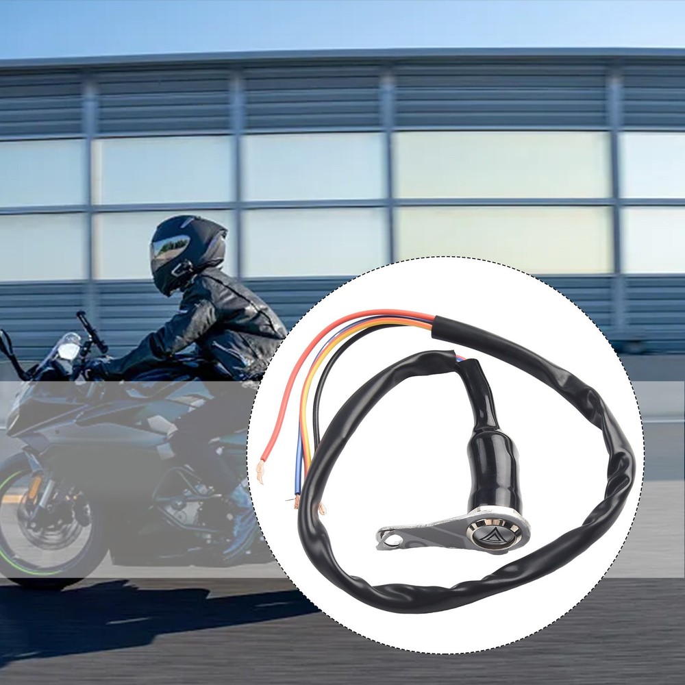 1 X Switch Motorcycle Switch ON+OFF Handlebar Mount Push Button 12V Work Light