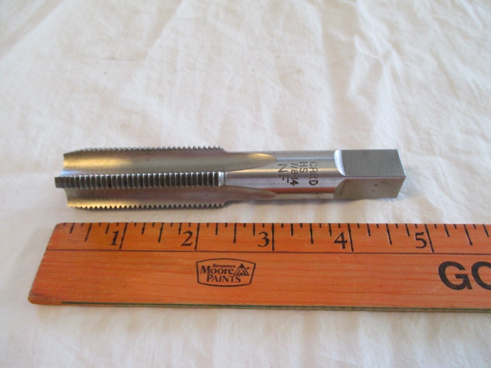 Nice CARD HS 7/8-14 NF Threaded Plug Tap