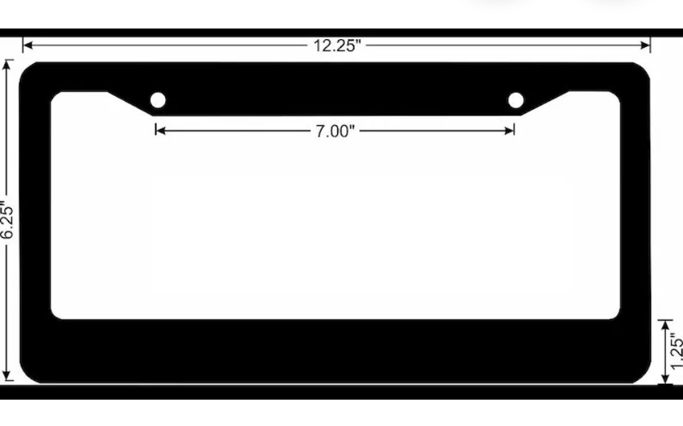 Grateful Dead Thank You Jerry License Plate Frame
