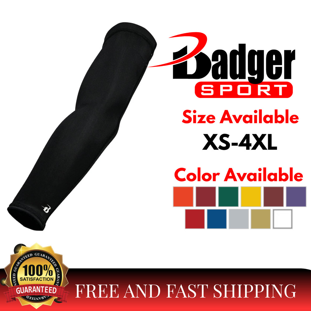 Badger 20000 Adult Compression Performance Athletic Solid Arm Stylish Sleeve