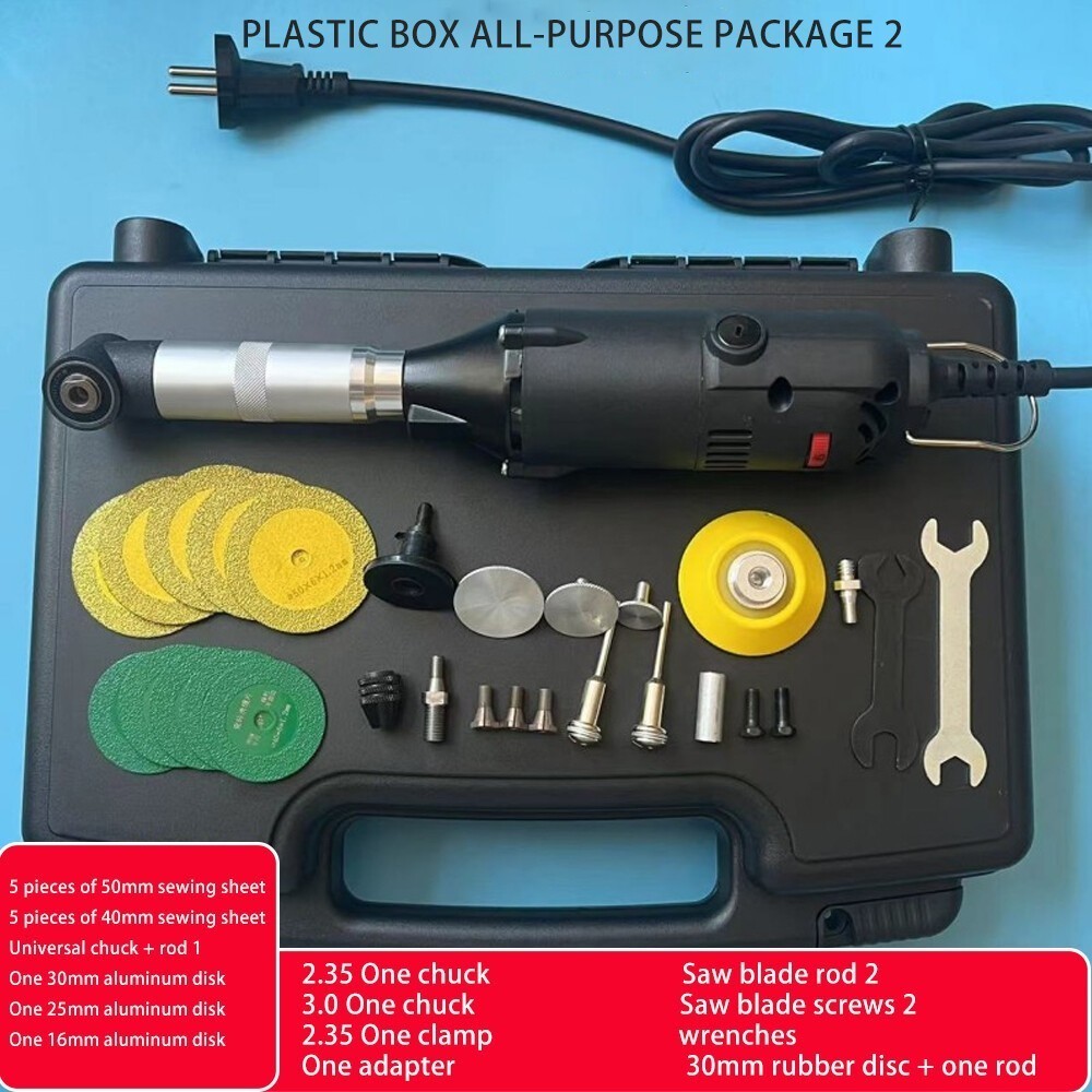 Multifunction Micro Angle Grinder Electric 90° Elbow Grinding Machine 350W