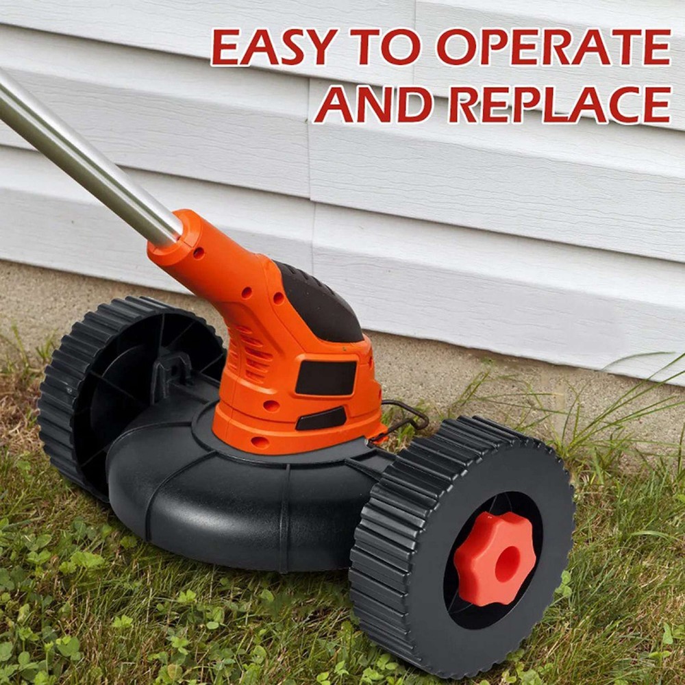 Grass Trimmer Lawn Mower Support Wheel Trimmer Support Wheel Construction7789