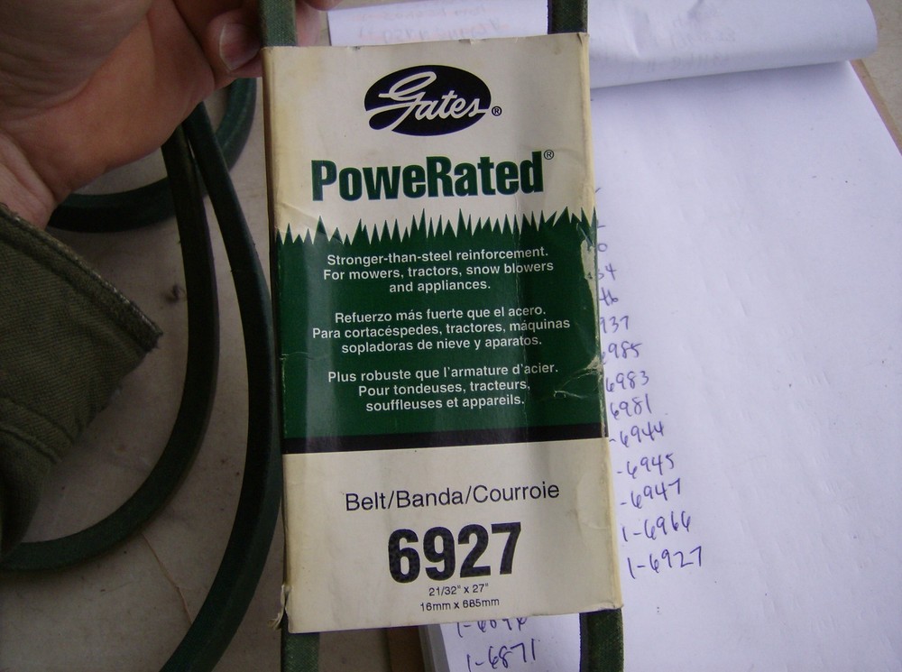 GATES 6927 DRIVE BELT