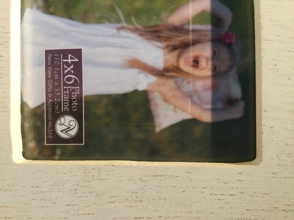 New View Gift &Accessories, Ltd Photo Frame, size:4x6”