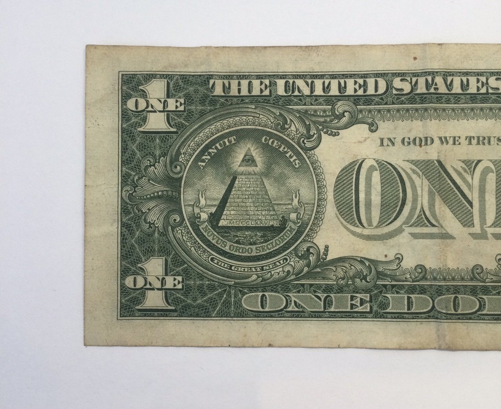 1963 $1 Federal Reserve Note Boston Error Overprint & Alignment Issue