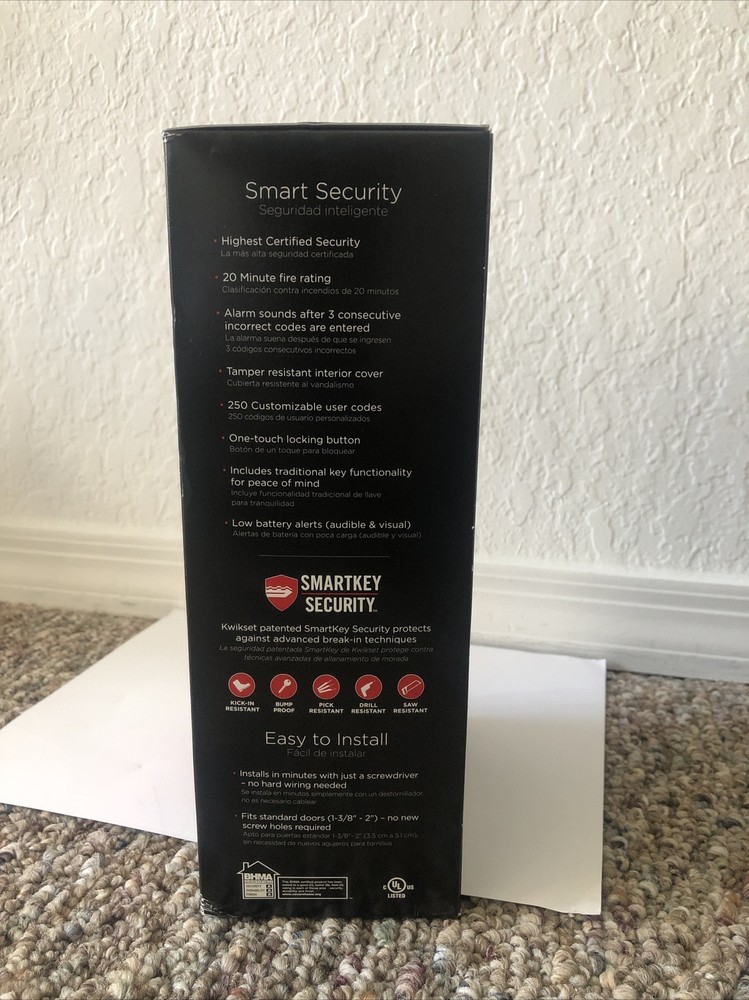 Kwikset 99390-003 Electronic Smart Lock